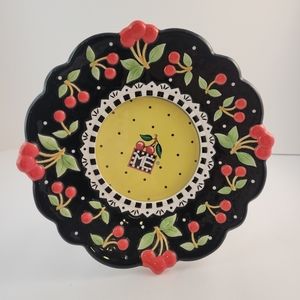 Vintage Mary Englebreit Cherries photo/picture frame